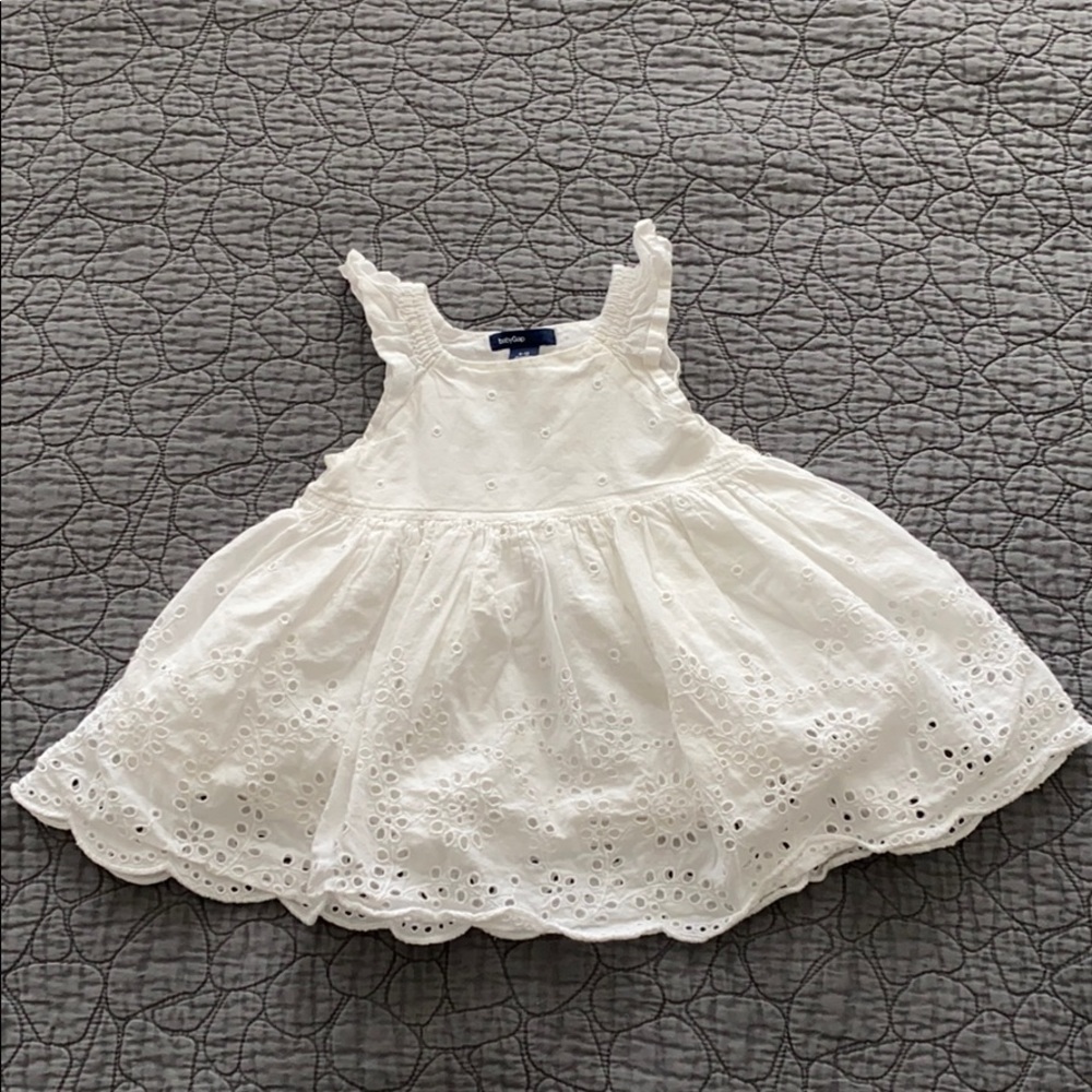 GAP white eyelet dress **SALE**